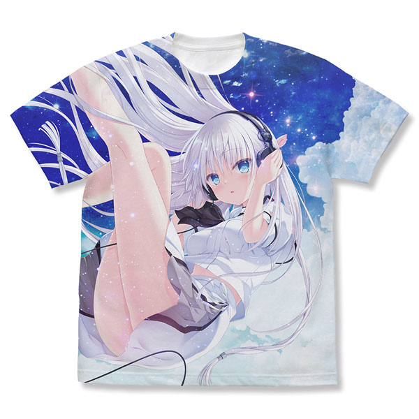 Summer Pockets REFLECTION BLUE 鳴瀬しろは フルグラフィックTシャツ