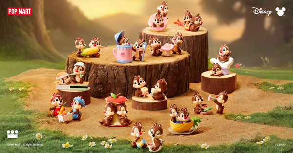 Disney チップとデールFun-loving Brothers シリーズ 12個入りBOX