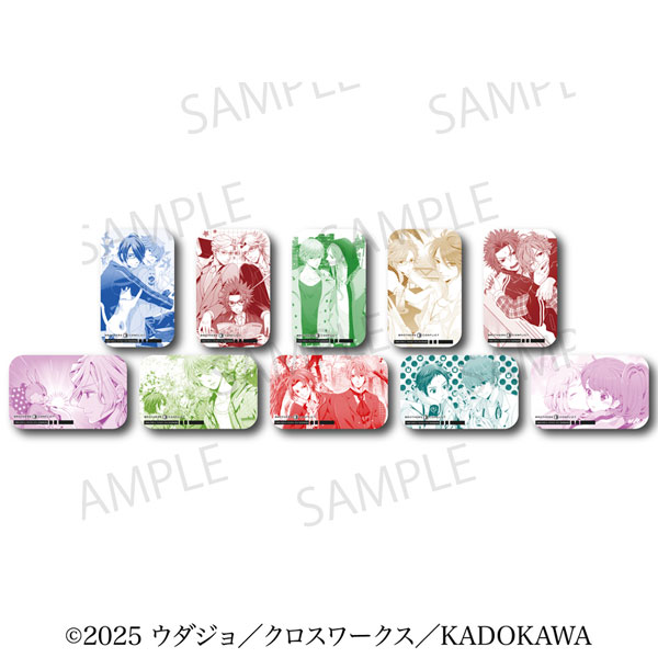BROTHERS CONFLICT」トレーディングスクエア缶バッジ 10個入りBOX