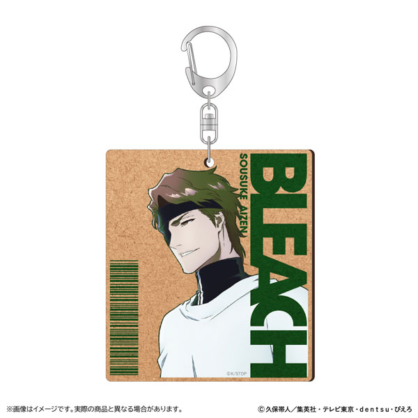 裏表あり BLEACH キーホルダー 藍染惣右介 グリムジョー BLEACH 千年血戦篇 MDF キーホルダー 藍染惣右介[清水産業]《10月予約》