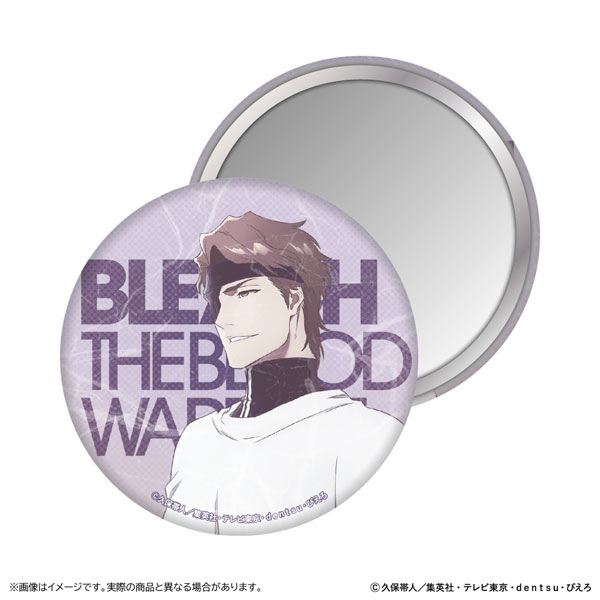 BLEACH 千年血戦篇 和紙風缶ミラー 藍染惣右介[清水産業]《10月予約》