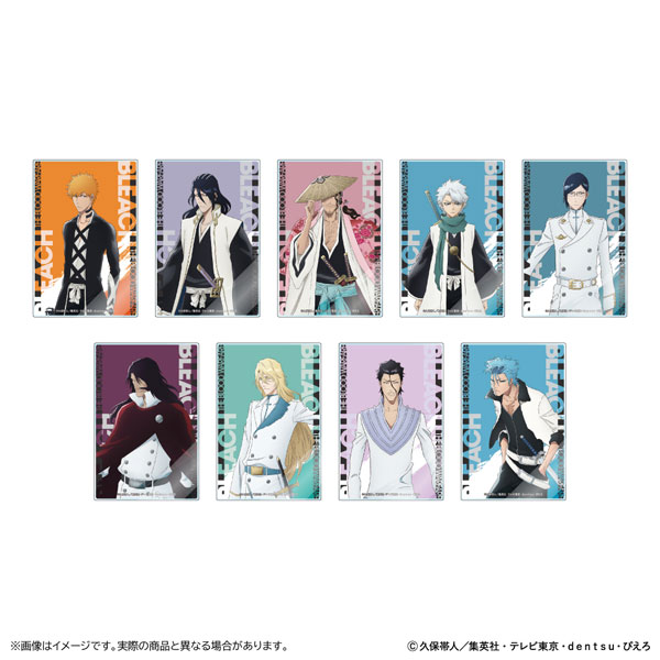 BLEACH 千年血戦篇　アクルスまとめ売り BLEACH 千年血戦篇 トレーディングアクリルカード 9個入りBOX[清水産業