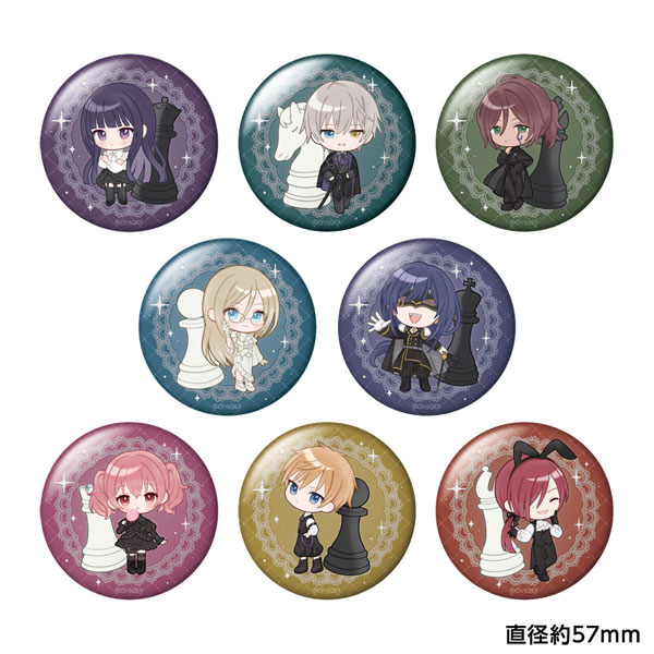 妖狐×僕SS トレーディング マット缶バッジ 8個入りBOX[キャラバン