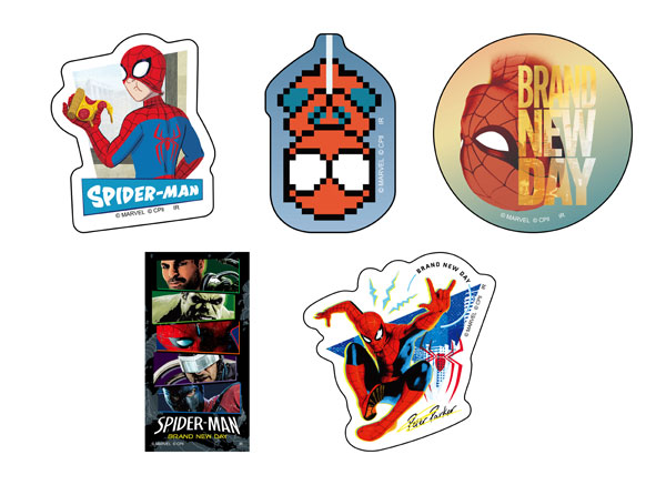 スパイダーマン4/ステッカーセット[イン・ロック]《発売済・在庫品》
