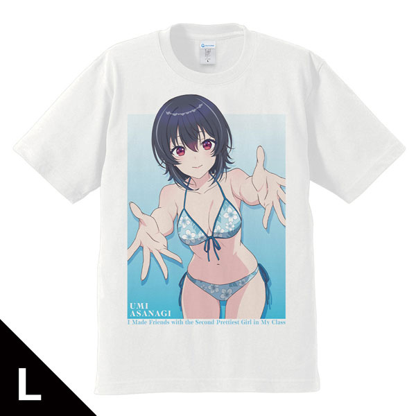 クラスで2番目に可愛い女の子と友だちになった朝凪海アクリルスタンド水着Tシャツ クラスで2番目に可愛い女の子と友だちになった Tシャツ 朝凪海 水着ver