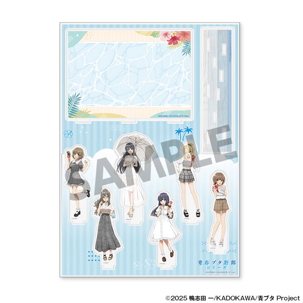 青春ブタ野郎シリーズ 背景付き描き下ろしアクリルスタンド バカンス