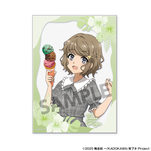 青春ブタ野郎シリーズ 描き下ろしアクリルカード 古賀朋絵 バカンス