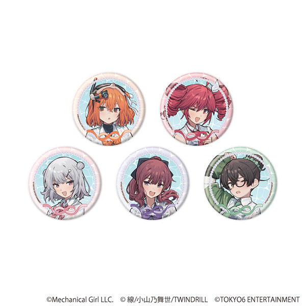 缶バッジ「足立レイ×重音テト×TOKYO6キャラクターズ」01/描き下ろし