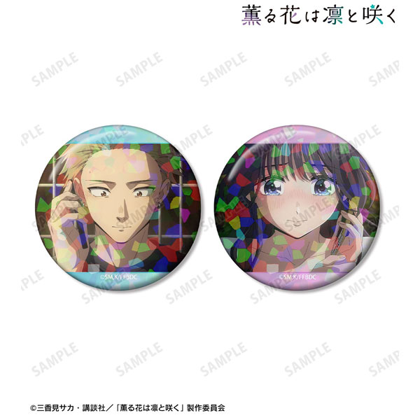 TVアニメ「薫る花は凛と咲く」 紬凛太郎＆和栗薫子 場面写ホログラム缶