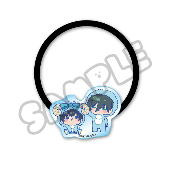 TVアニメ『ブルーロック』第11弾 アクリルヘアゴム M-VN (潔世一＆糸師