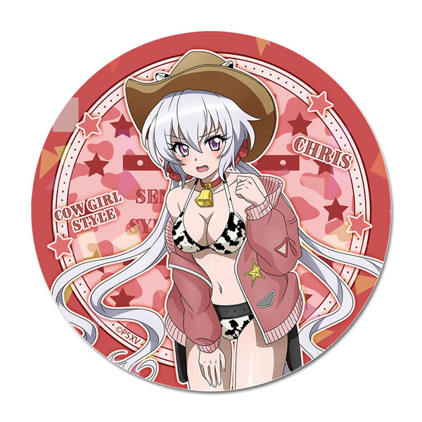 戦姫絶唱シンフォギアXV 描き下ろし キラキラBIG缶バッジ 雪音クリス