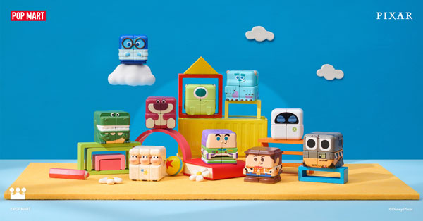Disney/Pixar POP CUBE CUBIEC シリーズ 9個入りBOX[POPMART]《発売済・在庫品》