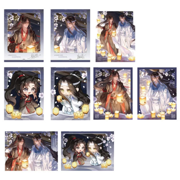魔道祖師　トレーディングカード / トレカ 第1弾 锋芒カード11種 アニメ「魔道祖師」 幽花影Ver. トレーディングカード 9枚入りBOX