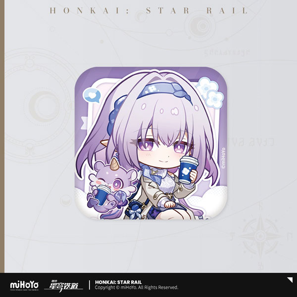崩壊：スターレイル 列車周遊記シリーズ デフォルメ缶バッジ キャスト