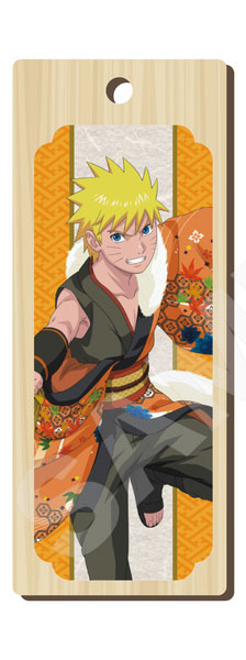 NARUTO-ナルト-疾風伝 演舞ver. 木札ストラップ 01 うずまきナルト[CS