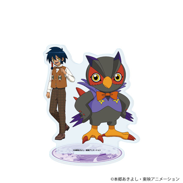 アクリルスタンド「デジモンセイバーズ」04/イクト＆ファルコモン(描き