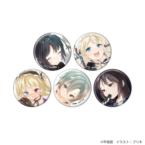 缶バッジ「僕は友達が少ない」01/公式イラスト 5個入りBOX[A3]《10月