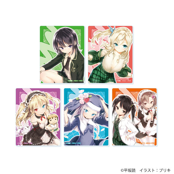 アクリルカード「僕は友達が少ない」01/公式イラスト 5個入りBOX[A3