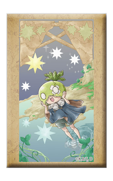 Dr.STONE スタンド付きスクエア缶バッジ スイカ[東宝]《10月予約》