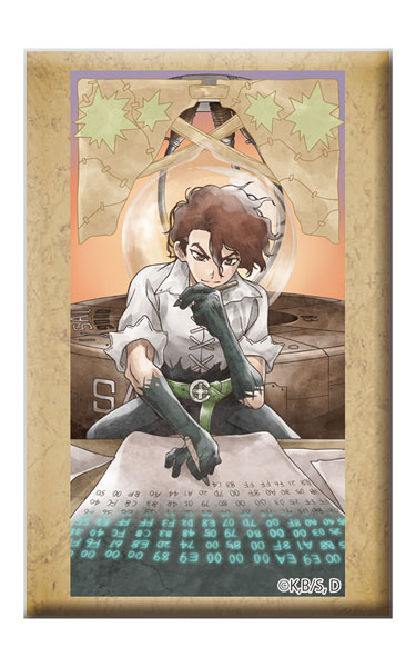 Dr.STONE スタンド付きスクエア缶バッジ SAI[東宝]《10月予約》
