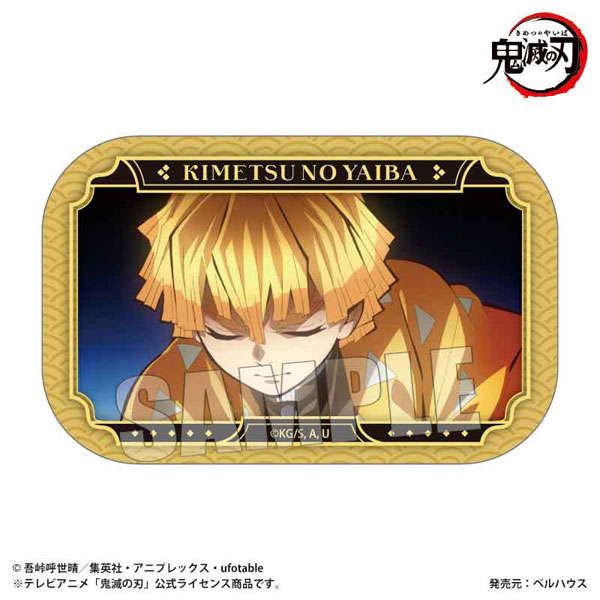 鬼滅の刃 メモリーズスクエア缶バッジ 我妻善逸 アニメ「鬼滅の刃」 メモリーズスクエア缶バッジ Part2 我妻善逸(立志