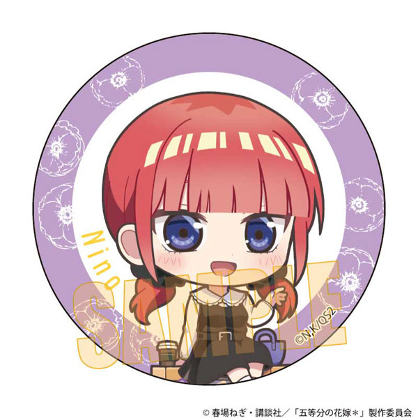 五等分の花嫁* 缶バッジ 中野二乃 5年後も五つ子はずっといっしょver