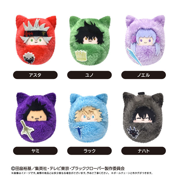 ブラッククローバー くるみたぴぬい 6個入りBOX[タピオカ]《11月予約》