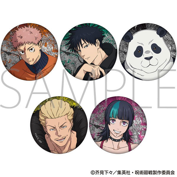呪術廻戦 第3期 死滅回游 キャラバッジコレクション ファイトクラブVer. 5個入りBOX