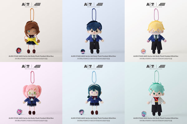 ALIEN STAGE エイリアンステージ Anakt Arts High School (AAHS) 棒人間ぬいぐるみマスコット 6個入りBOX
