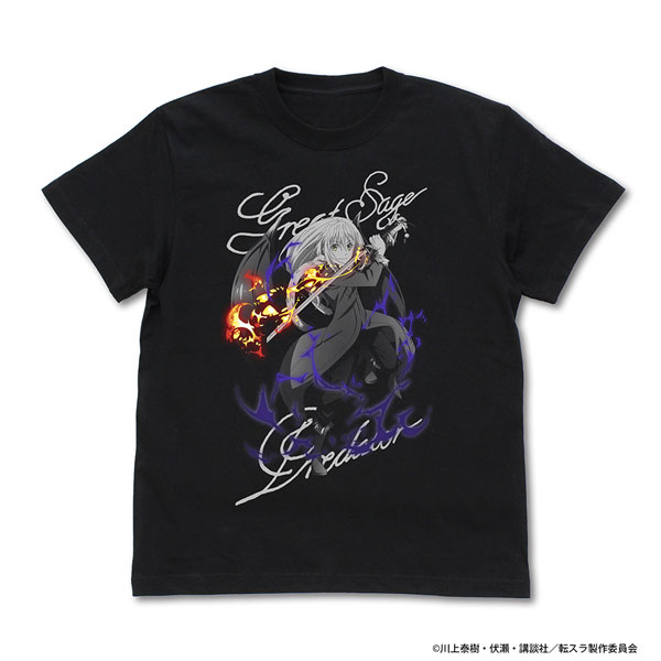 転生したらスライムだった件 リムル=テンペスト Tシャツ/BLACK-XL