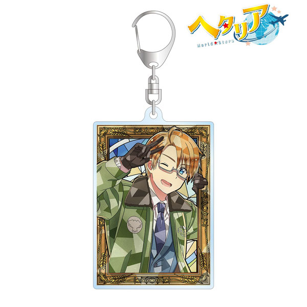 アニメ「ヘタリア World☆Stars」 アメリカ Aure Glass アクリル