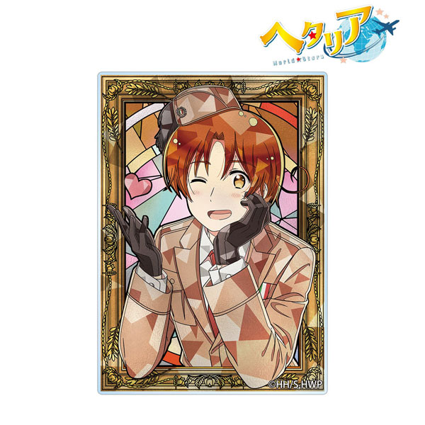 アニメ「ヘタリア World☆Stars」 イタリア Aure Glass アクリルカード
