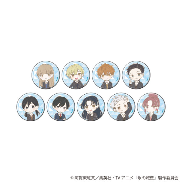 缶バッジ「氷の城壁」04/グラフアートイラスト 9個入りBOX[A3]《10月