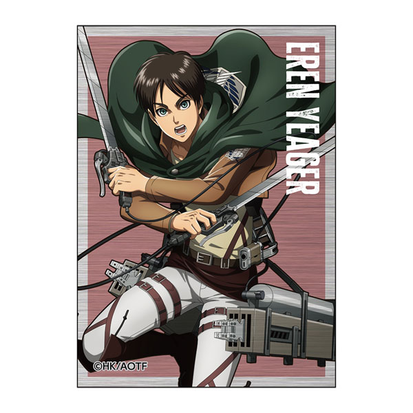 進撃の巨人 ステッカー Fighting ver. エレン・イェーガー[キャラバン