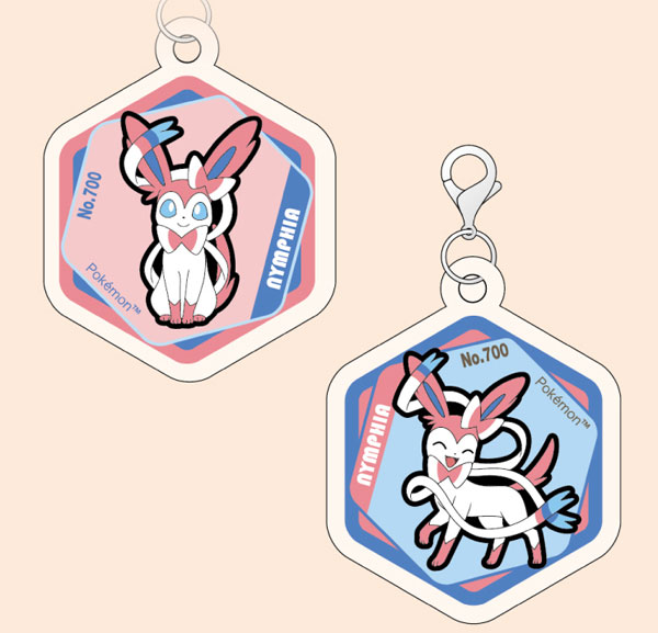 ポケモン アクリルマーカーチャームセット vol.7 ニンフィア[アイ