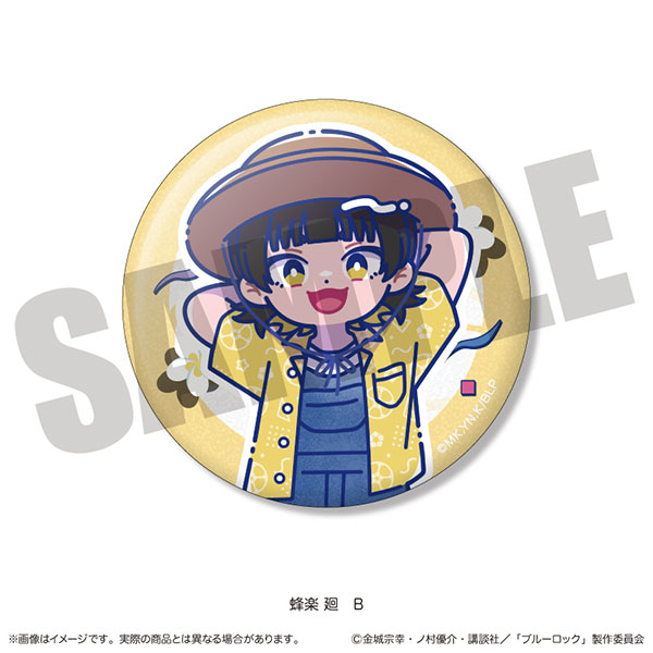 バースデー　バースディ　バースデイ　缶バッジ　蜂楽廻　ブルーロック　ブルロ TVアニメ『ブルーロック』 キラキラ缶バッジ にゅ～とろ 蜂楽廻