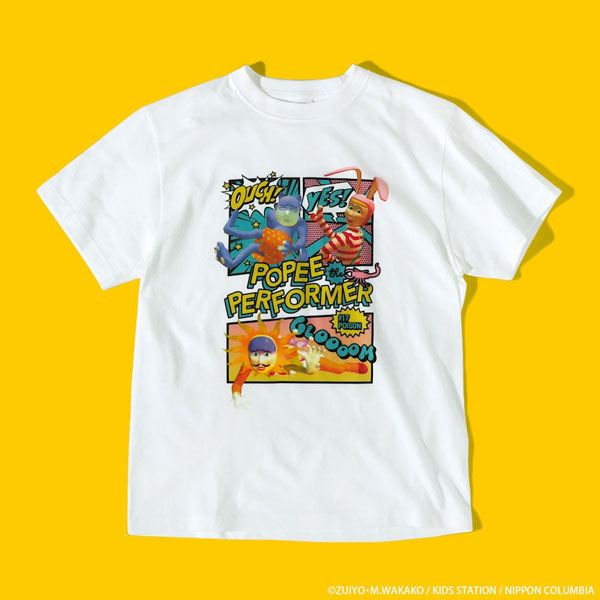 ポピーザぱフォーマー POISON Tシャツ ホワイト M[ナタリーストア