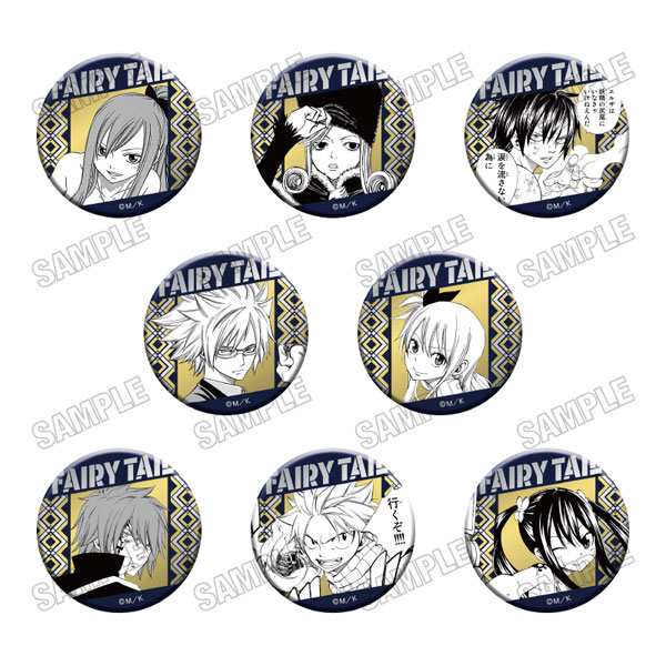 FAIRY TAIL」 缶バッジコレクション 8個入りBOX[メディコス