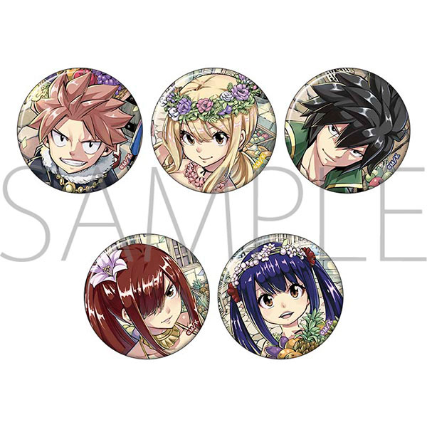 FAIRY TAIL キャラバッジコレクション 5個入りBOX