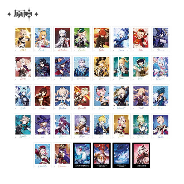 原神 キャラコレクションカード Bセット[miHoYo]《発売済・在庫品》