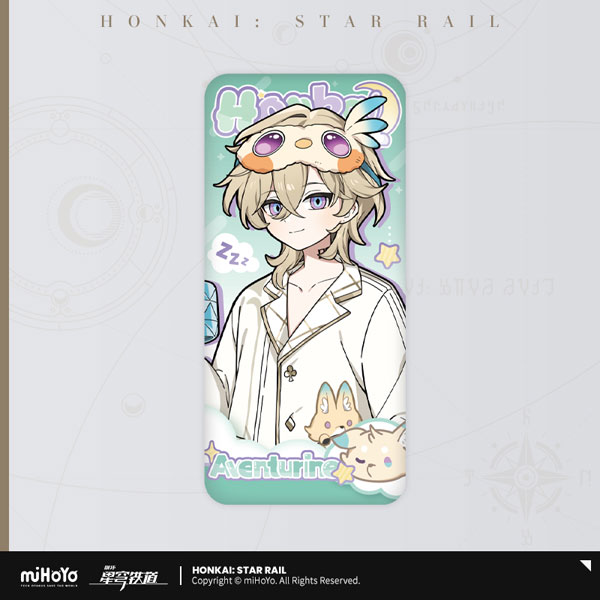 崩壊：スターレイル 男子寮シリーズ 缶バッジ アベンチュリン[miHoYo