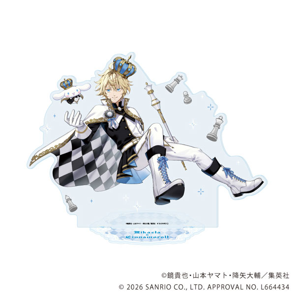 終わりのセラフ 百夜ミカエラ サンリオコラボ アクリルスタンド 缶バッジ 等 BIGアクリルスタンド「終わりのセラフ×サンリオキャラクターズ」02/百