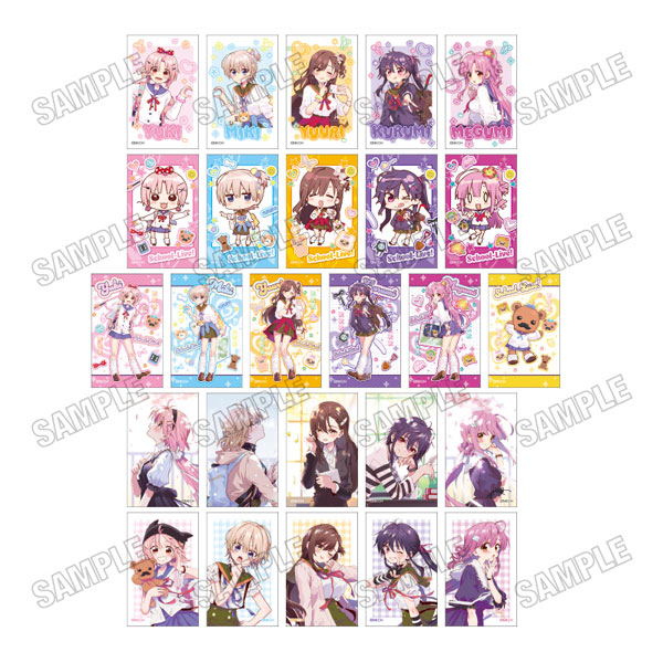 がっこうぐらし！』 ミニフォトカードコレクション[ギャル風制服ver