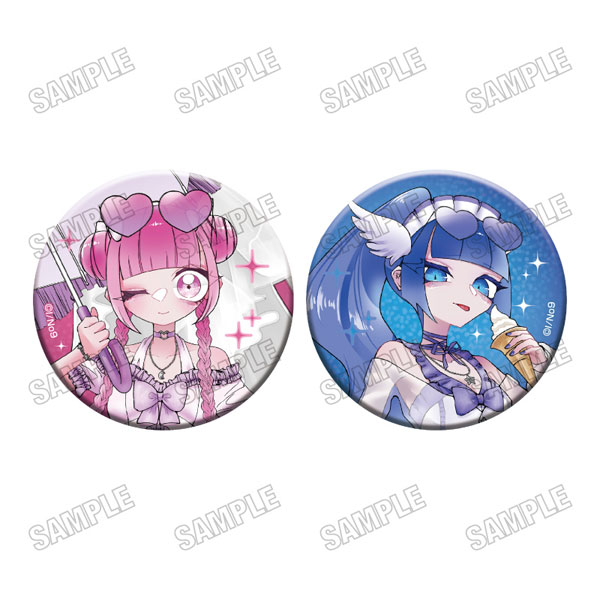 魔法少女ピンクブルー』 描き下ろし缶バッジセット[メディコス