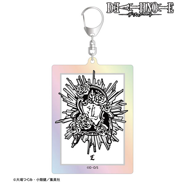 DEATH NOTE Lモチーフ A：code オーロラBIGアクリルキーホルダー
