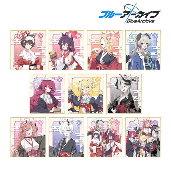 ブルーアーカイブ トレーディングミニ色紙 11個入りBOX[アルマビアンカ