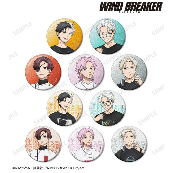 ウィンドブレイカー　キャラバッジ　サークルカード　サマー　水着　まとめ売り TVアニメ『WIND BREAKER』 描き下ろし 夏服ver. トレーディング