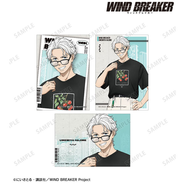 TVアニメ『WIND BREAKER』 描き下ろし 梅宮一 夏服ver. ブロマイド3枚