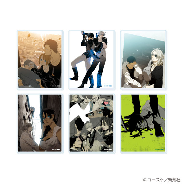 アクリルカード「GANGSTA.」01/公式イラスト 6個入りBOX[A3]《10月予約》