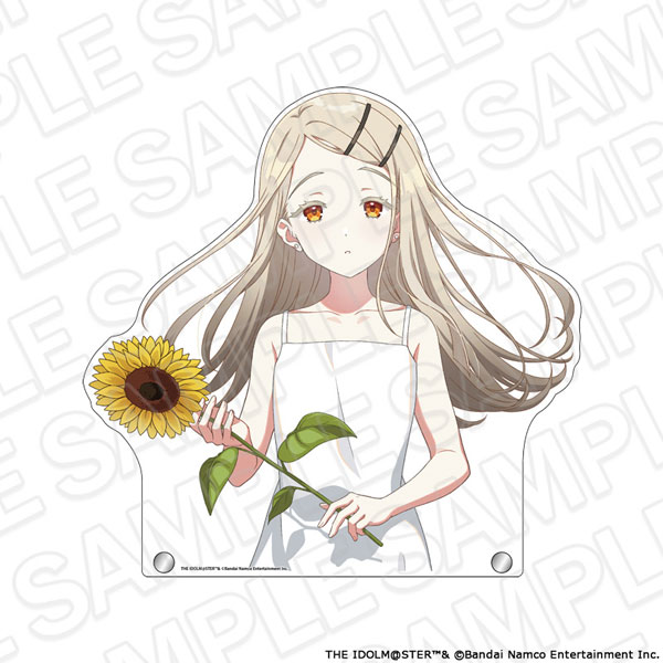 学園アイドルマスター 篠澤広 アクリルボード ひまわり 学園アイドルマスター 特大ダイカットアクリルボード 篠澤広 sunflower